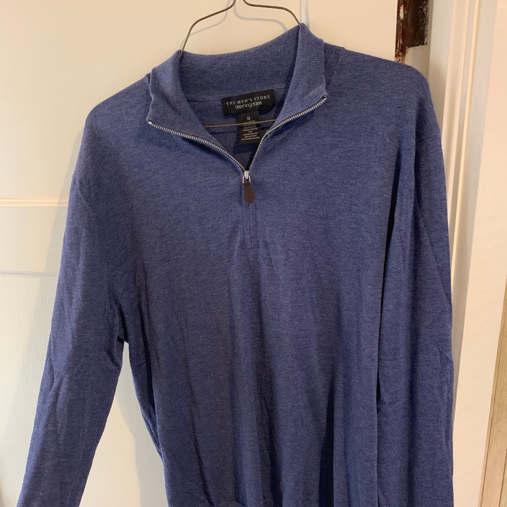 Mens Bloomingdales Cotton/Cashmere Light Sweater